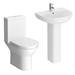 Mirage Modern Free Standing Bathroom Suite profile small image view 4 