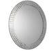 Croydex Meadley Circular Mirror with Mosaic Surround 600 x 600mm - MM700700 profile small image view 3 