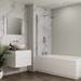 Multipanel Neutrals Collection Dove Grey Bathroom Wall Panel profile small image view 2 
