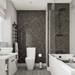 Multipanel Neutrals Collection Dove Grey Bathroom Wall Panel profile small image view 5 