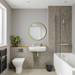Multipanel Neutrals Collection Pebble Grey Bathroom Wall Panel profile small image view 3 