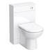 Toreno 1500mm Gloss White Vanity Unit Bathroom Suite - Depth 400/200mm profile small image view 4 