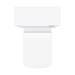 Toreno 500mm BTW Toilet Unit inc. Cistern + Square Pan (Depth 200mm) profile small image view 5 