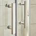 Toreno 1400mm Double Sliding 8mm Easy Fit Shower Door profile small image view 2 