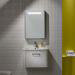 Roper Rhodes Moment 600mm Wall Mounted Unit - Dark Elm profile small image view 2 
