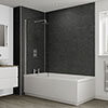 Multipanel Classic Riven Slate Bathroom Wall Panel profile small image view 1 