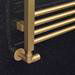 Crosswater MPRO 480 x 1380mm Heated Towel Rail - Brushed Brass Effect - MP48X13800F profile small image view 2 