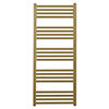 Crosswater MPRO 480 x 1140mm Heated Towel Rail - Brushed Brass Effect - MP48X1140F profile small image view 1 