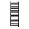 Crosswater MPRO 480 x 1380mm Electric Only Towel Rail - Matt Black - MP48X1380MBELEC profile small image view 1 