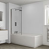 Multipanel Classic White Bathroom Wall Panel profile small image view 1 