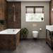 Multipanel Linda Barker Corten Elements Bathroom Wall Panel profile small image view 4 