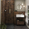 Multipanel Linda Barker Corten Elements Bathroom Wall Panel profile small image view 1 