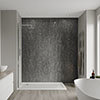 Multipanel Linda Barker Graphite Elements Bathroom Wall Panel profile small image view 1 