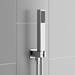 Milan Shower Package (Rainfall Ceiling Mounted Head, Handset + Waterfall Bath Spout) profile small image view 5 