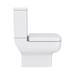 Pro 600 Modern Short Projection Toilet + Soft Close Seat profile small image view 3 