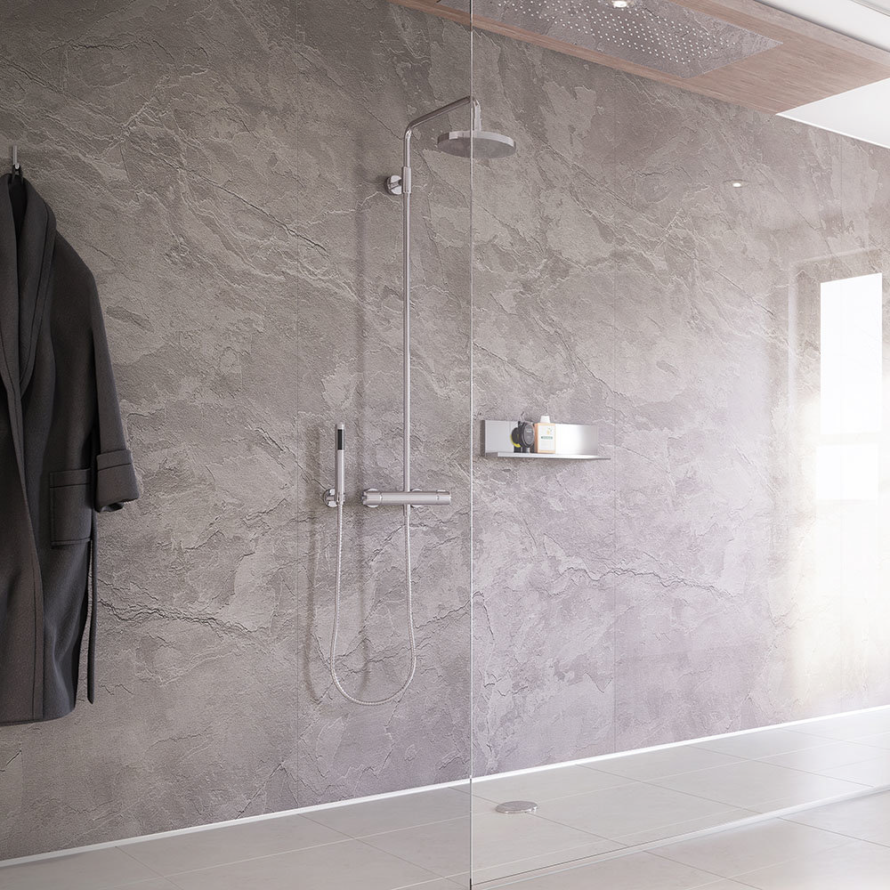Showerwall Moonstone Waterproof Decorative Wall Panel at Victorian ...