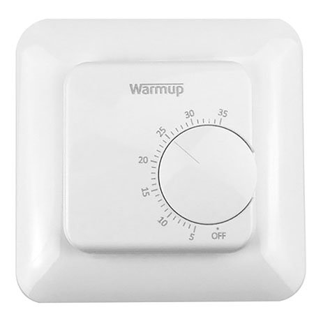 Warmup White Manual Thermostat - MSTAT