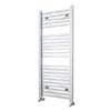Nuie - Square Ladder Rail - 1200 x 500mm - Chrome - MTY109 profile small image view 1 