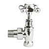 Nuie - Traditional Crosshead Radiator Valves Pack - Angled - MTY139 profile small image view 1 