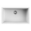 Reginox Multa 130 1.0 Bowl Granite Kitchen Sink - White profile small image view 1 