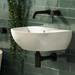 Milton 440 x 365 Wall Hung Curved Basin (0 Tap Hole) profile small image view 2 