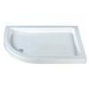 MX Classic Flat Top Offset Quadrant Shower Tray (Left Hand) profile small image view 1 