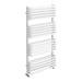 Monza 500 x 1000 White Designer D-Shaped Heated Towel Rail profile small image view 2 