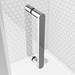 Monza 1200 x 800mm Sliding Door Shower Enclosure without Tray profile small image view 3 