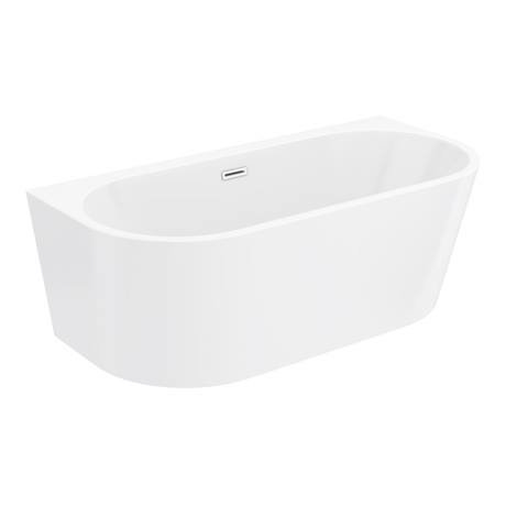 Monza 1700 x 800 Double Ended Free Standing Back To Wall Bath