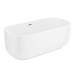 Monza 1700 x 800 Double Ended Free Standing Bath profile small image view 2 