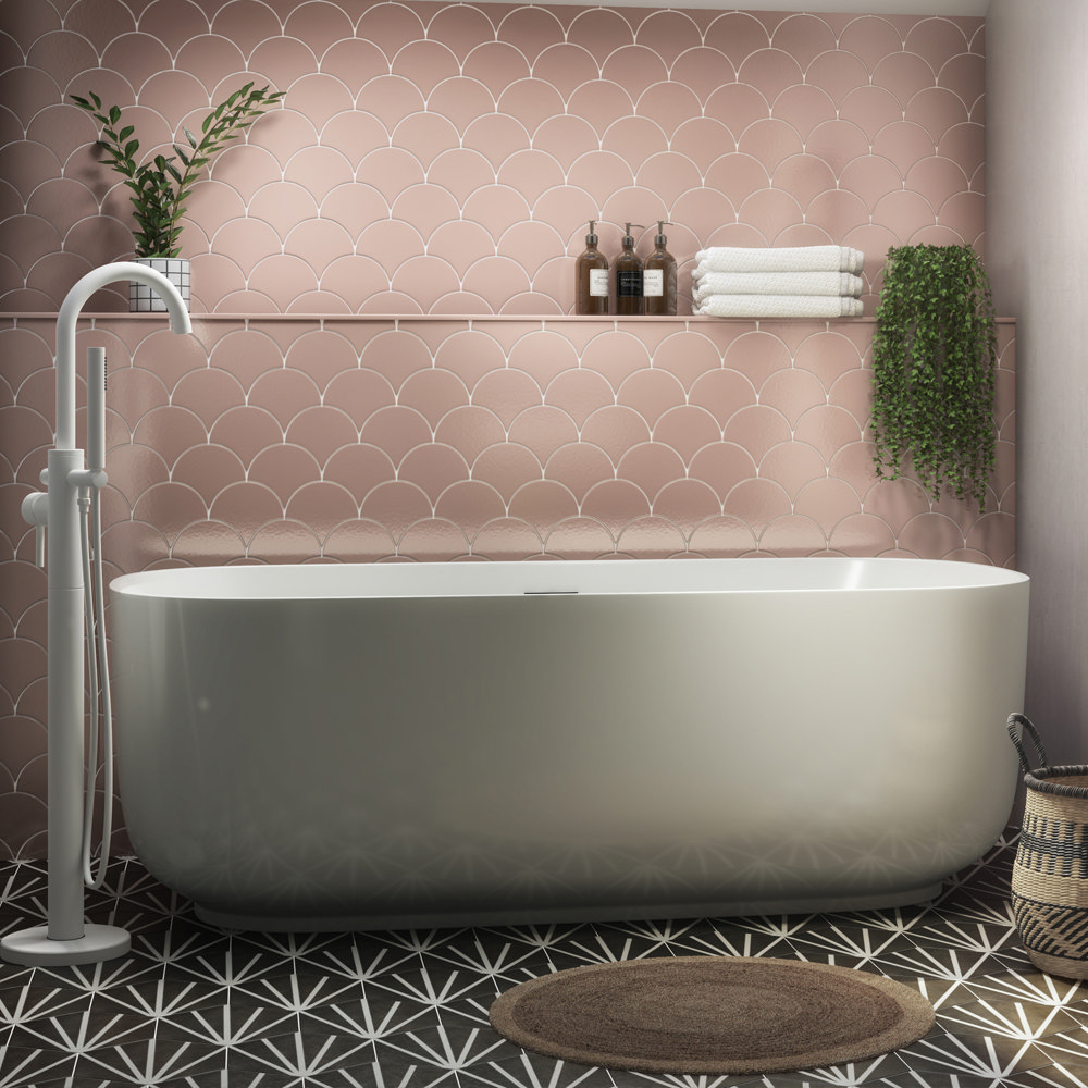 Monza 1700 x 800 Double Ended Free Standing Bath