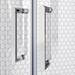 Monza 1500 x 1900 Double Sliding Shower Door profile small image view 3 