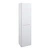Monza Gloss White Tall Wall Hung Storage Unit - 1500mm High profile small image view 1 