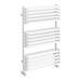 Monza 500 x 736 White Designer D-Shaped Heated Towel Rail profile small image view 2 