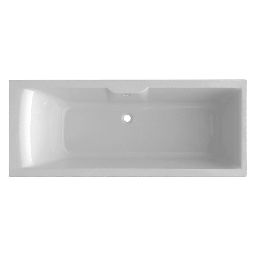 Monza 1700 x 700 Single Ended Bath with Curved Tap Ledge Victorian