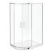 Monza LH Offset Quadrant Shower Enclosure + Pearlstone Tray (Various Sizes) profile small image view 3 