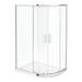Monza RH Offset Quadrant Shower Enclosure + Pearlstone Tray (Various Sizes) profile small image view 3 