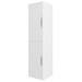 Monza Gloss White Floor Standing Vanity Bathroom Furniture Package profile small image view 4 