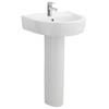 Marino 520mm Round Basin 1TH with Full Pedestal profile small image view 1 