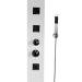 Maverick Tower Shower Panel (Thermostatic) - White profile small image view 3 