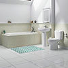 Melbourne Small Bathroom Suite - Various Bath Sizes profile small image view 1 