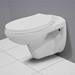 Melbourne Wall Hung Toilet + Soft Close Toilet Seat profile small image view 4 