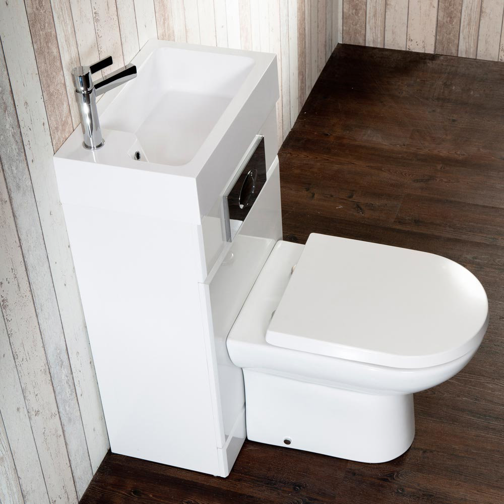 Metro Combined Two-In-One Wash Basin & Toilet