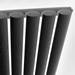 Metro Vertical Radiator - Anthracite - Single Panel (1600mm High) profile small image view 2 