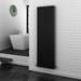 Metro Vertical Radiator - Anthracite - Double Panel (1800mm High) profile small image view 3 