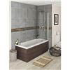 Hudson Reed Mid Sawn Oak End Bath Panel - Various Size Options profile small image view 2 