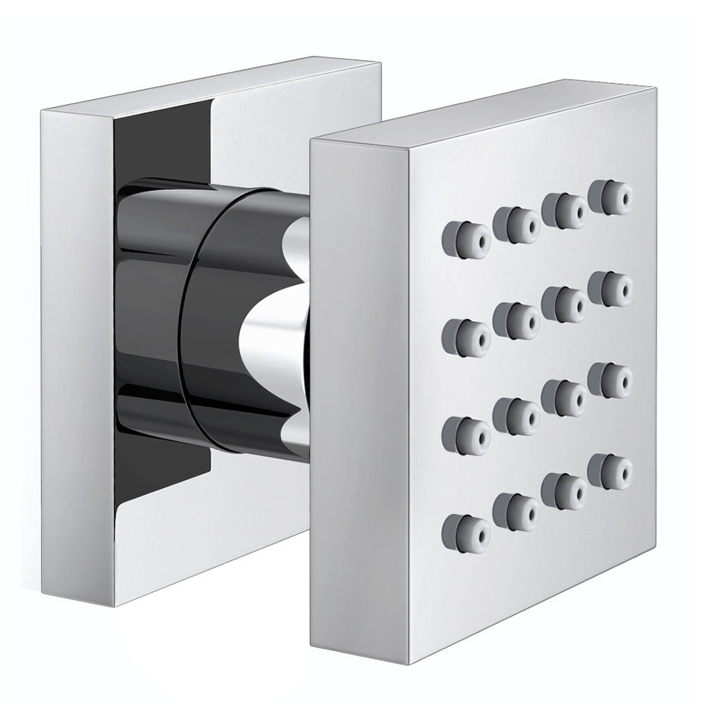 Milan Slim Square Body Jet Now Online At Victorian Plumbing.co.uk