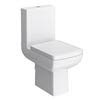 Milan Modern Short Projection Toilet + Soft Close Seat Small Image