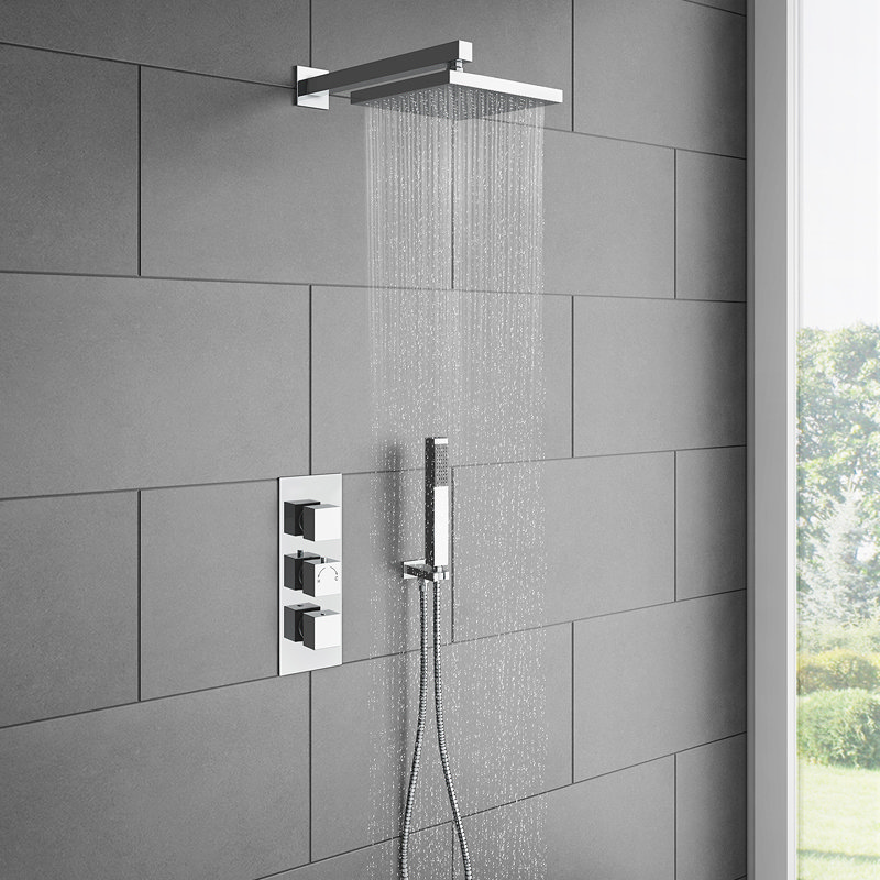 Milan Triple Thermostatic Shower Package