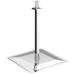 Milan Ultra Thin Square Shower Head with Vertical Arm - 300x300mm profile small image view 2 